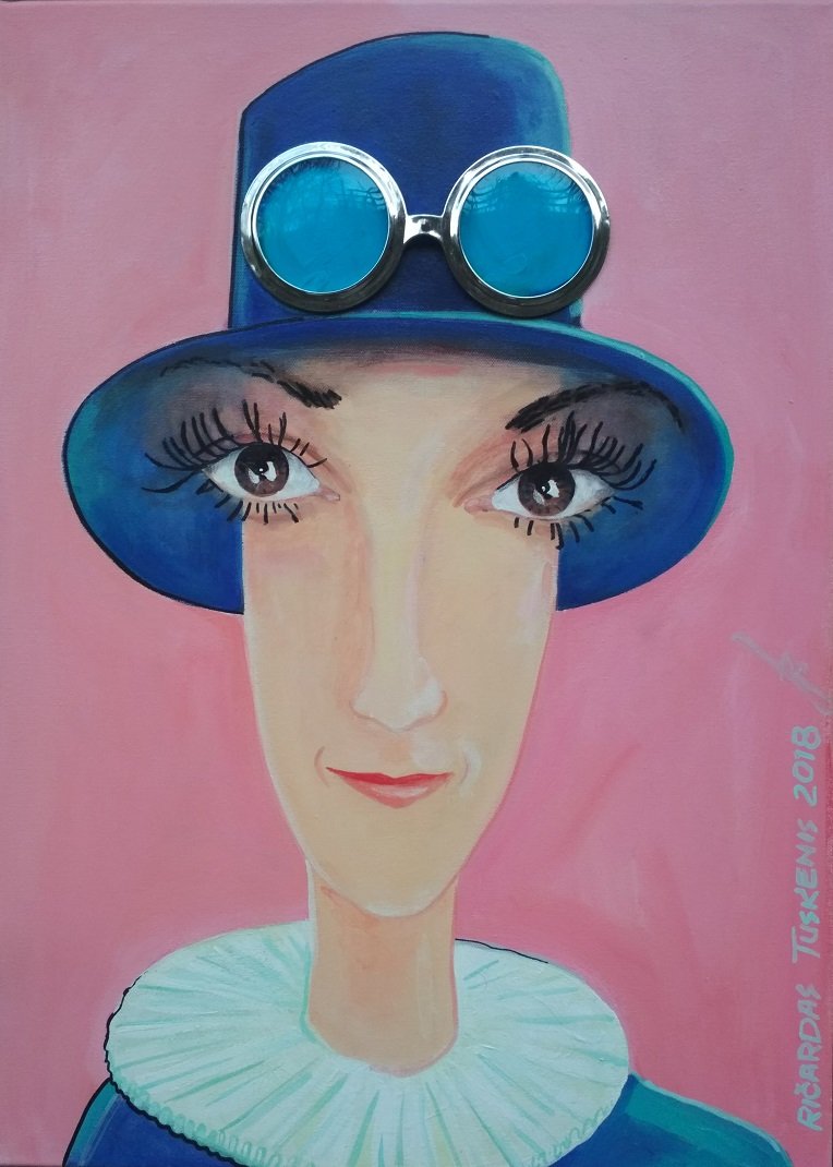 'EuRika' 50cm x 70cm Akrilas, drobė (2018)